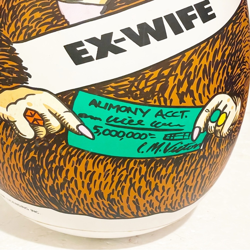 Vintage 1987‎ Flair Licensing Inflatable Ex Wife Divorce Marriage Husband Gag - Picture 2 of 6